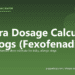 Allegra Dosage Calculator for Dogs (Fexofenadine) - free PuppaDogs calculator