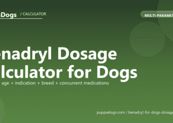 Benadryl Dosage Calculator for Dogs - free PuppaDogs calculator