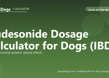 Budesonide Dosage Calculator for Dogs (IBD) - free PuppaDogs calculator