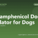 Chloramphenicol Dosage Calculator for Dogs - free PuppaDogs calculator