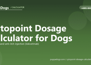 Cytopoint Dosage Calculator for Dogs - free PuppaDogs calculator
