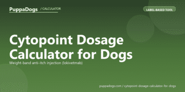 Cytopoint Dosage Calculator for Dogs - free PuppaDogs calculator