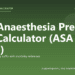 Dog Anaesthesia Pre-Op Risk Calculator (ASA Score) - free PuppaDogs calculator