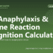 Dog Anaphylaxis & Vaccine Reaction Recognition Calculator - free PuppaDogs calculator