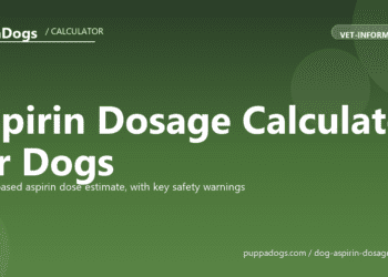 Aspirin Dosage Calculator for Dogs - free PuppaDogs calculator
