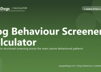 Dog Behaviour Screener Calculator - free PuppaDogs calculator