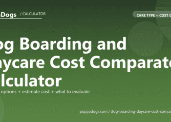 Dog Boarding and Daycare Cost Comparator Calculator - free PuppaDogs calculator