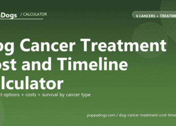 Dog Cancer Treatment Cost and Timeline Calculator - free PuppaDogs calculator