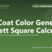 Dog Coat Color Genetics Punnett Square Calculator - free PuppaDogs calculator