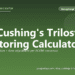 Dog Cushing's Trilostane Monitoring Calculator - free PuppaDogs calculator