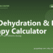 Dog Dehydration & Fluid Therapy Calculator - free PuppaDogs calculator