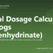 Gravol Dosage Calculator for Dogs (Dimenhydrinate) - free PuppaDogs calculator