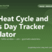 Dog Heat Cycle and Estrus Day Tracker Calculator - free PuppaDogs calculator