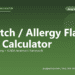 Dog Itch / Allergy Flare Diary Calculator - free PuppaDogs calculator