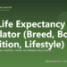 Dog Life Expectancy Calculator (Breed, Body Condition, Lifestyle) - free PuppaDogs calculator