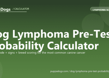 Dog Lymphoma Pre-Test Probability Calculator - free PuppaDogs calculator