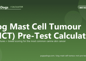 Dog Mast Cell Tumour (MCT) Pre-Test Calculator - free PuppaDogs calculator