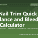 Dog Nail Trim Quick Avoidance and Bleed Stop Calculator - free PuppaDogs calculator