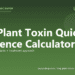 Dog Plant Toxin Quick Reference Calculator - free PuppaDogs calculator
