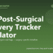 Dog Post-Surgical Recovery Tracker Calculator - free PuppaDogs calculator