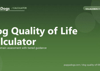 Dog Quality of Life Calculator - free PuppaDogs calculator