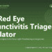 Dog Red Eye Conjunctivitis Triage Calculator - free PuppaDogs calculator