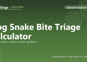 Dog Snake Bite Triage Calculator - free PuppaDogs calculator