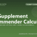 Dog Supplement Recommender Calculator - free PuppaDogs calculator