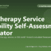 Dog Therapy Service Suitability Self-Assessment Calculator - free PuppaDogs calculator