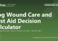 Dog Wound Care and First Aid Decision Calculator - free PuppaDogs calculator