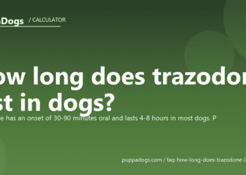 How long does trazodone last in dogs? - PuppaDogs FAQ
