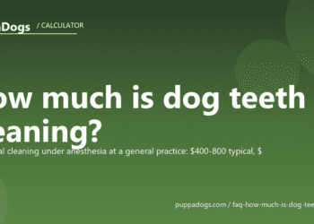 How much is dog teeth cleaning? - PuppaDogs FAQ