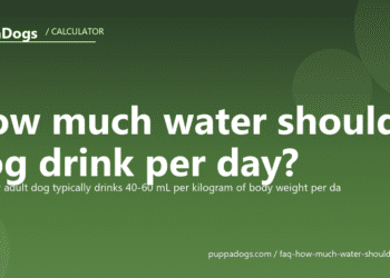 How much water should a dog drink per day? - PuppaDogs FAQ