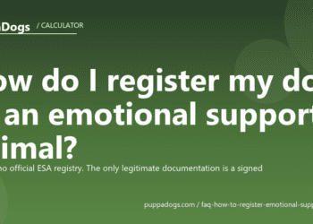 How do I register my dog as an emotional support animal? - PuppaDogs FAQ