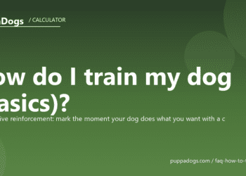 How do I train my dog (basics)? - PuppaDogs FAQ