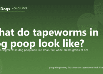 What do tapeworms in dog poop look like? - PuppaDogs FAQ