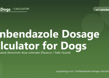 Fenbendazole Dosage Calculator for Dogs - free PuppaDogs calculator
