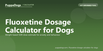 Fluoxetine Dosage Calculator for Dogs - free PuppaDogs calculator
