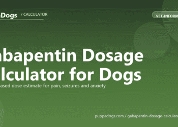 Gabapentin Dosage Calculator for Dogs - free PuppaDogs calculator