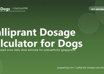 Galliprant Dosage Calculator for Dogs - free PuppaDogs calculator