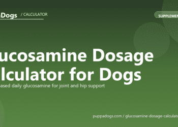 Glucosamine Dosage Calculator for Dogs - free PuppaDogs calculator