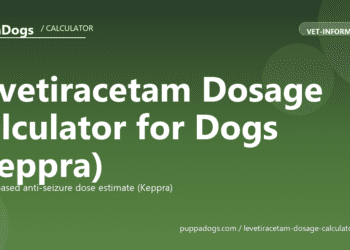 Levetiracetam Dosage Calculator for Dogs (Keppra) - free PuppaDogs calculator