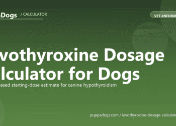 Levothyroxine Dosage Calculator for Dogs - free PuppaDogs calculator