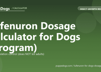 Lufenuron Dosage Calculator for Dogs (Program) - free PuppaDogs calculator