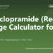 Metoclopramide (Reglan) Dosage Calculator for Dogs - free PuppaDogs calculator