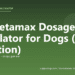 Mometamax Dosage Calculator for Dogs (Ear Infection) - free PuppaDogs calculator