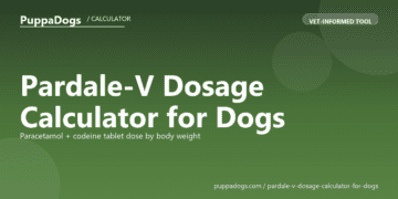 Pardale-V Dosage Calculator for Dogs - free PuppaDogs calculator