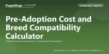 Pre-Adoption Cost and Breed Compatibility Calculator - free PuppaDogs calculator