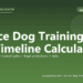 Service Dog Training Cost and Timeline Calculator - free PuppaDogs calculator