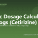 Zyrtec Dosage Calculator for Dogs (Cetirizine) - free PuppaDogs calculator